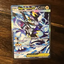 Mega Zeraora ex 114/084 Me05: Pitch Black Holo SIR Pokemon Card NM -(Pack Fresh) - Image 1