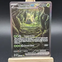 Pokemon Cards Wo-Chien ex 257/193 Holo Paldea Evolved NM - Image 2