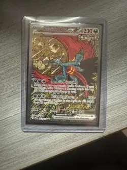 Roaring Moon ex 162/131 Prismatic Evolutions Special Illustration Rare Pokemon! - Image 1