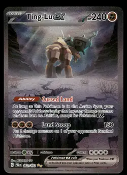 Pokemon Cards Ting-Lu ex 263/193 Holo Paldea Evolved NM *2 - Image 1