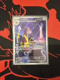 Watchog 097/086 ME04: Chaos Rising Illustration Rare Pokemon Card - Image 1