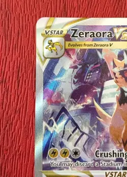Pokemon TCG Zeraora Vstar Crown Zenith: Galarian Gallery Gg43/Gg70 Holo UR, NM - Image 2