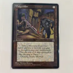 MTG Magic the Gathering - Didgeridoo - Homelands - EX/LP - R - Reserved List - Image 1