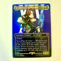 G'raha Tia, Scion Reborn M-0203 [Foil][Borderless] FIC [NM] - Image 3
