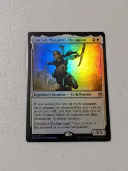 MTG Lae'zel, Vlaakith's Champion (Foil) Battle for Baldur's Gate NM - Image 1