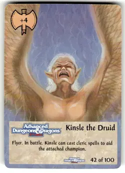 Spellfire CCG Kinsle the Druid - Artifacts 42/100 - Image 1