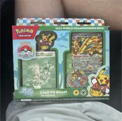Pokemon TCG 2025 World Championships Deck Liao Fu Guan Joltengo 60 Cards EN - Image 1
