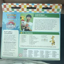 Pokemon TCG 2025 World Championships Deck Liao Fu Guan Joltengo 60 Cards EN - Image 2