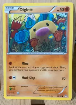 Diglett 38/83 - XY Generations - 2016 Pokemon - LP/NM - Image 1