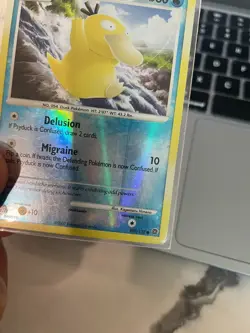 Pokemon Psyduck 100/132 Secret Wonders Reverse Holo NM with Print Line - Image 3