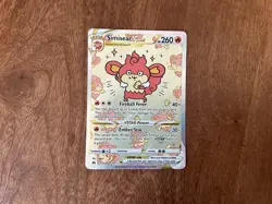 Pokemon TCG Simisear VSTAR GG37/GG70 Crown Zenith GG Ultra Rare Full Art Holo - Image 1