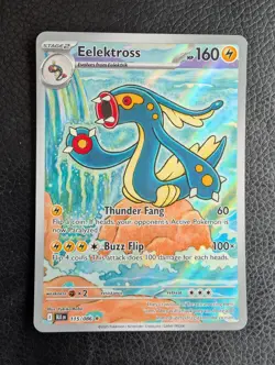 Eelektross - 115/086 Black Bolt (Pokemon) Illustration Rare (NM) - Image 1