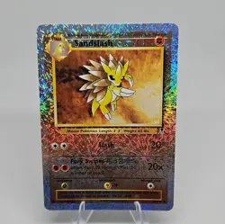 Nintendo Sandslash 28/110 Legendary Collection Holo Rare 2002 70 HP Eng NM/LP - Image 2