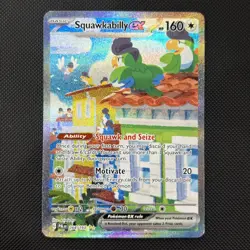 Pokemon TCG Squawkabilly Ex- Paldea Evolved 264/193 Special Illustration Rare - Image 1