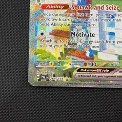Pokemon TCG Squawkabilly Ex- Paldea Evolved 264/193 Special Illustration Rare - Image 5