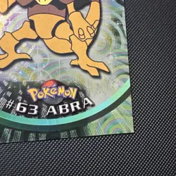 Pokemon Topps Chrome Abra #63 Holo - Image 5