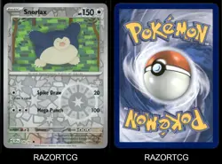 SNORLAX 144/191 C SURGING SPARKS POKEMON REVERSE HOLO NM/M - Image 3