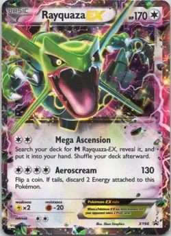 2015 XY, Promos - XY Promos Rayquaza-EX FULL ART HOLO #XY66 - Image 1