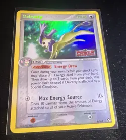 Pokemon TCG Delcatty 8/108 Power Keeper Stamped Reverse Holo - Image 1