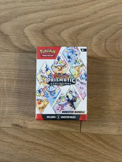 Pokemon TCG Prismatic Evolutions Boost Bundle 6 packs Sealed - Image 1