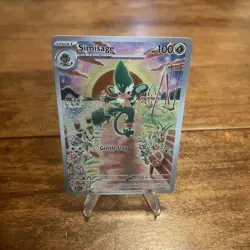 Simisage 090/086 Illustration Rare SV: Black Bolt Pokemon TCG NM - Image 1