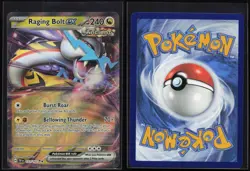 Raging Bolt ex 123/162 Double Rare Temporal Forces Pokemon Holo NM - Image 3