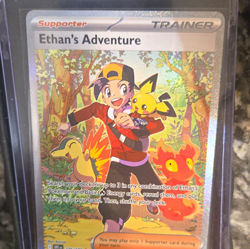 Pokemon TCG Ethan's Adventure Sv10: Destined Rivals Holo SAR ENG 236/182 - Image 1
