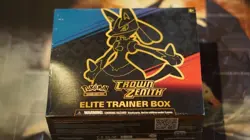 Pokemon Crown Zenith Elite Trainer Box | ETB Sword & Shield 820650851476 - Image 1