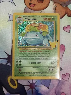 Pokemon Venusaur 15/102 Celebrations: Classic Collection Pokemon Holo - Image 4