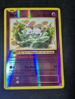 Mew 53/108 NM Pokemon TCG XY - Evolutions REVERSE - Image 1