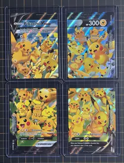 Set Of 2 - Pikachu V Union Celebrations 25th Anniversary Pokemon TCG - Image 2