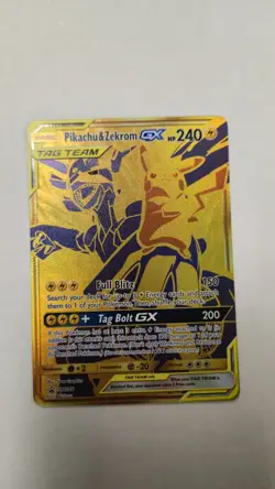 Pokemon Black Star Promo #SM248 Pikachu & Zekrom GX Tag Team - NM - - Image 1