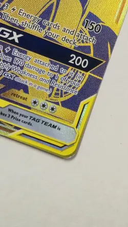 Pokemon Black Star Promo #SM248 Pikachu & Zekrom GX Tag Team - NM - - Image 5