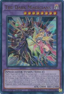 The Dark Magicians - RA04-EN054 - Ultra Rare - 1st Edition NM Yugioh Quarter Cen - Image 1