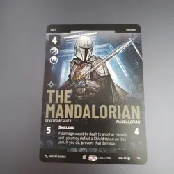Star Wars Unlimited - The Mandalorian, Devoted Rescuer - Prestige - ASH 795 - Image 1