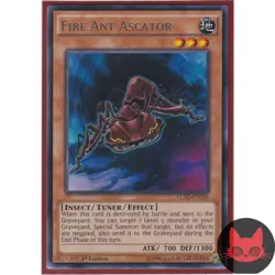 Yugioh Fire Ant Ascator LC5D-EN224 Rare 1st Edition NM - Image 1
