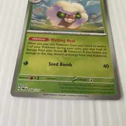 Pokemon TCG Whimsicott Master Ball Pattern Prismatic Evolutions Card 008/131 - Image 2