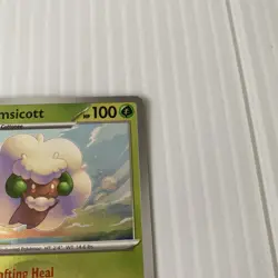 Pokemon TCG Whimsicott Master Ball Pattern Prismatic Evolutions Card 008/131 - Image 5