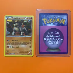 Terrakion 73/101 Noble Victories Holo Rare Pokemon Card Near Mint English - Image 1