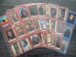 Robin Hood Prince Of Thieves Set Of 55 Trading Cards & 9 Stickers - Topps 1991 - Image 1