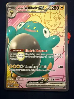 IONO'S BELLIBOLT EX 194 HOLO PROMO SCARLET & VIOLET PROMO POKEMON - Image 1