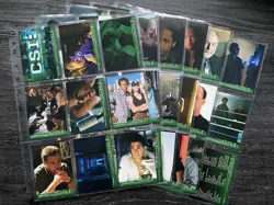 CSI Series 1 Full 100 Card Base Set of Trading Cards from Strictly Ink - Image 1