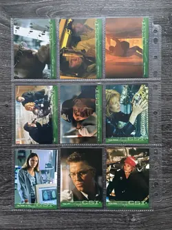 CSI Series 1 Full 100 Card Base Set of Trading Cards from Strictly Ink - Image 3