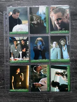 CSI Series 1 Full 100 Card Base Set of Trading Cards from Strictly Ink - Image 4