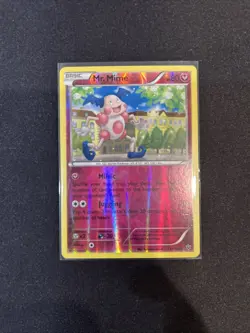 Pokemon - Mr. Mime - 67/124 - Rare - Reverse Holo - XY - Fates Collide - Image 1