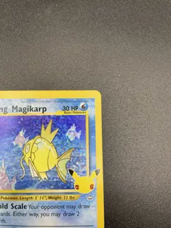 Shining Magikarp 66/64 Celebrations: Classic Collection Holo Pokemon - Image 2
