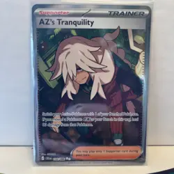 AZ's Tranquility 106/086 Ultra Rare Chaos Rising Pokemon Holo Near Mint - Image 1
