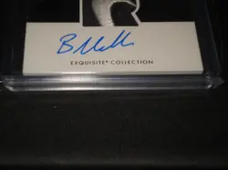 2023 UPPER DECK EXQUISITE BRANDON MILLER ROOKIE NIKE PATCH AUTOGRAPH 1 OF 1 - Image 2