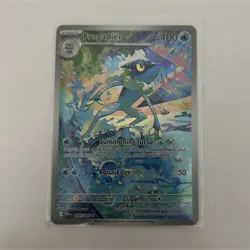 frogadier full art holo rare 089/086 2015 pokemon tcg chaos rising - Image 1
