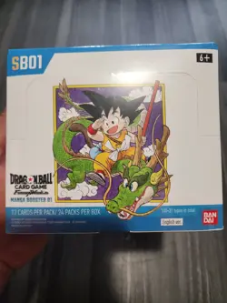 Bandai Dragon Ball Super Card Game Fusion World Manga Booster SB01 Box English - Image 1